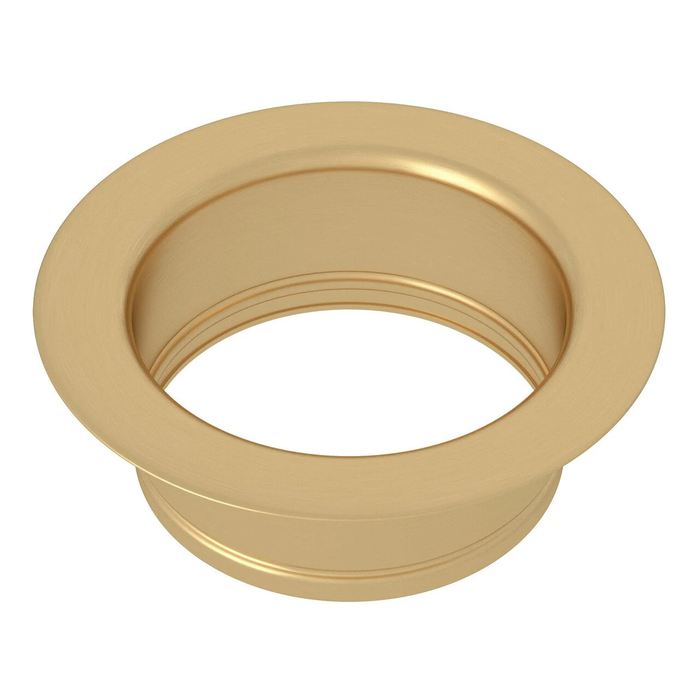 3-1/2" Brushed Gold Stainless Steel Garbage Disposal Flange