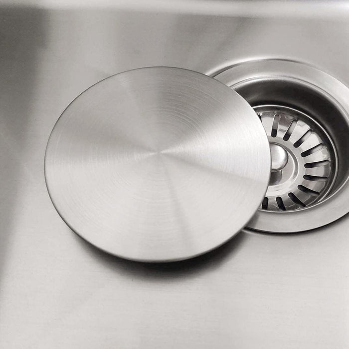 5-3/4" Stainless Steel Decorative Cap Flow Cover for Drain