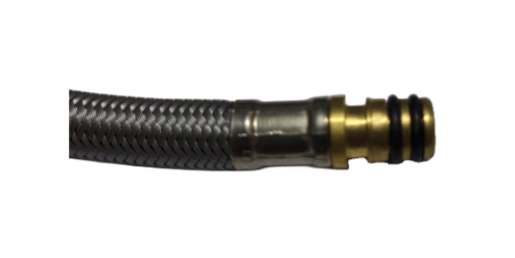 59-1/2" Faucet Hose for 13/16" Spray Head with Nub Quick Connect End