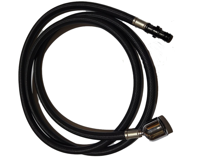 59-1/2" Slim Faucet Hose for 13/16" Spray Head – Extended Quick Connect End