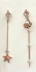 Rose Shell Earrings