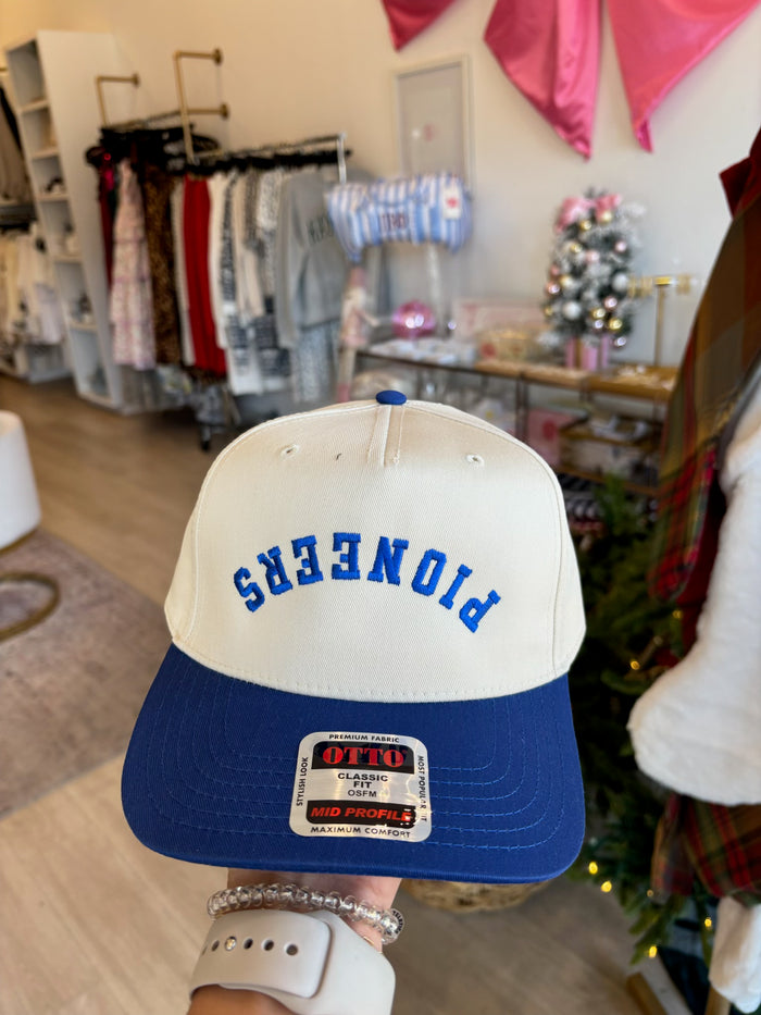 Upside Down Pioneer Hat - Greige Goods