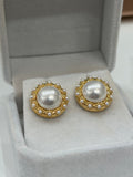 Gold Stud Earrings