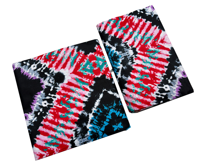 African Headwrap- Batik Pattern