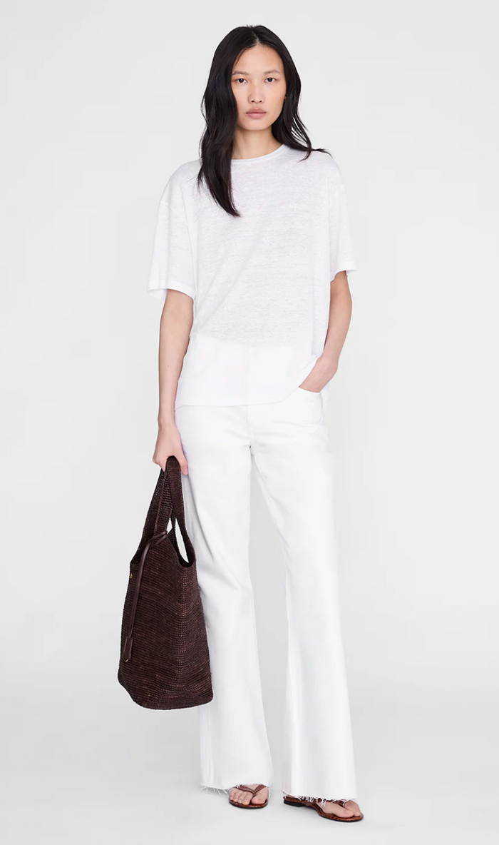 Anine Bing Cade Tee - White