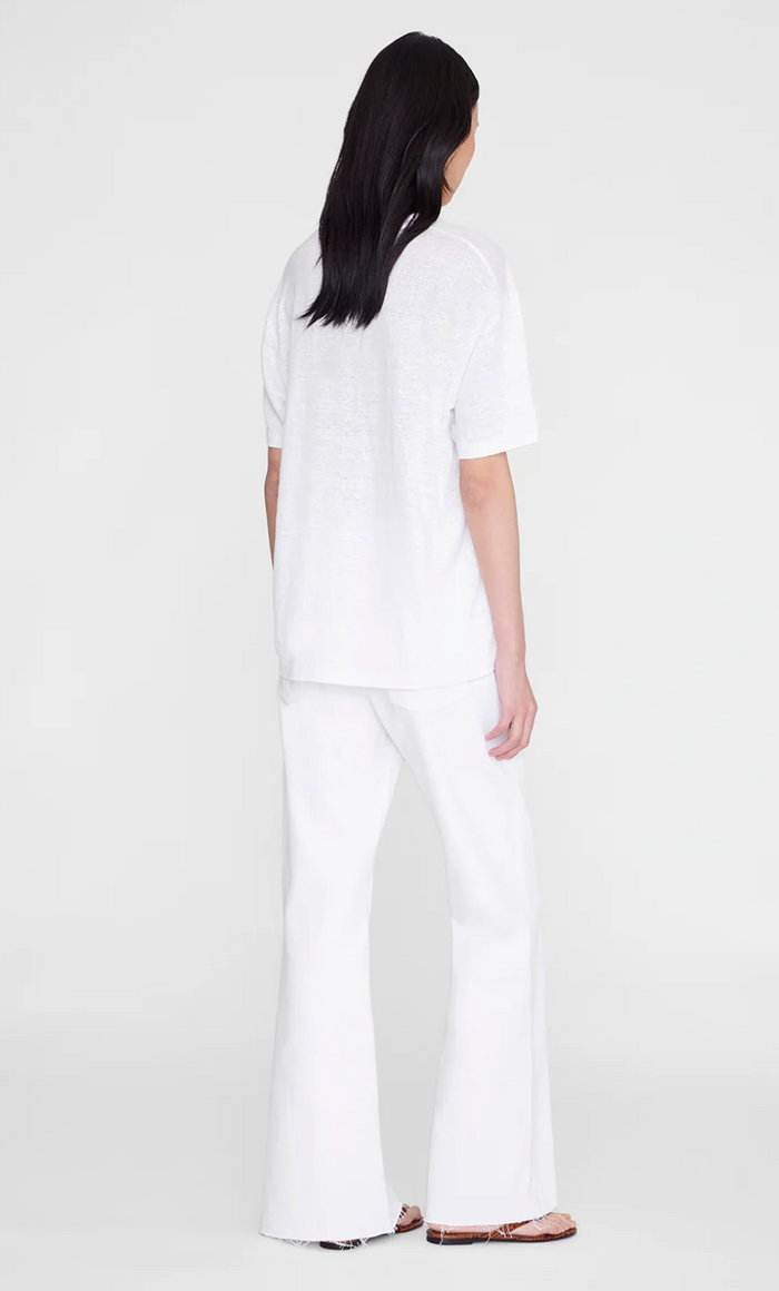 Anine Bing Cade Tee - White