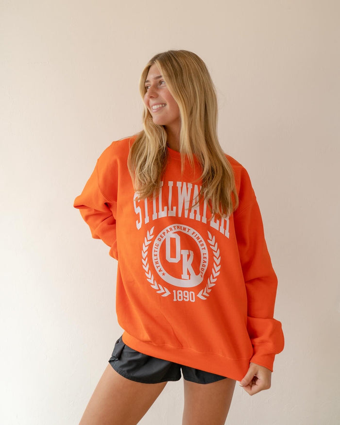 "Athletic Dept" Sweatshirt - Greige Goods