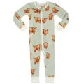 B Greige Baby Zip PJs - Greige Goods