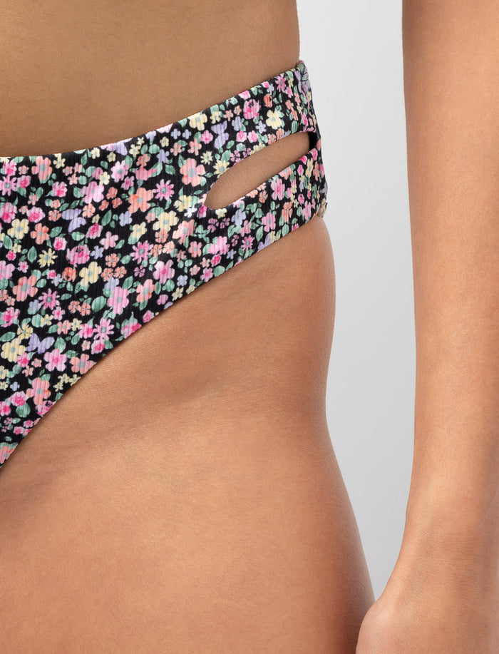 Bas de bikini à découpes latérales