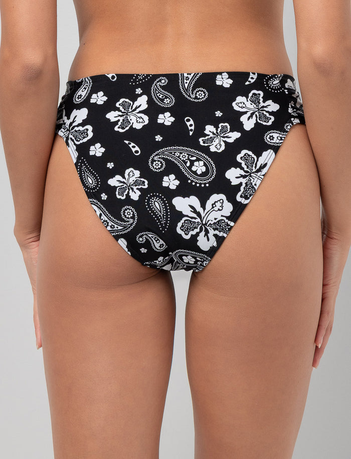 Bas de bikini plissé