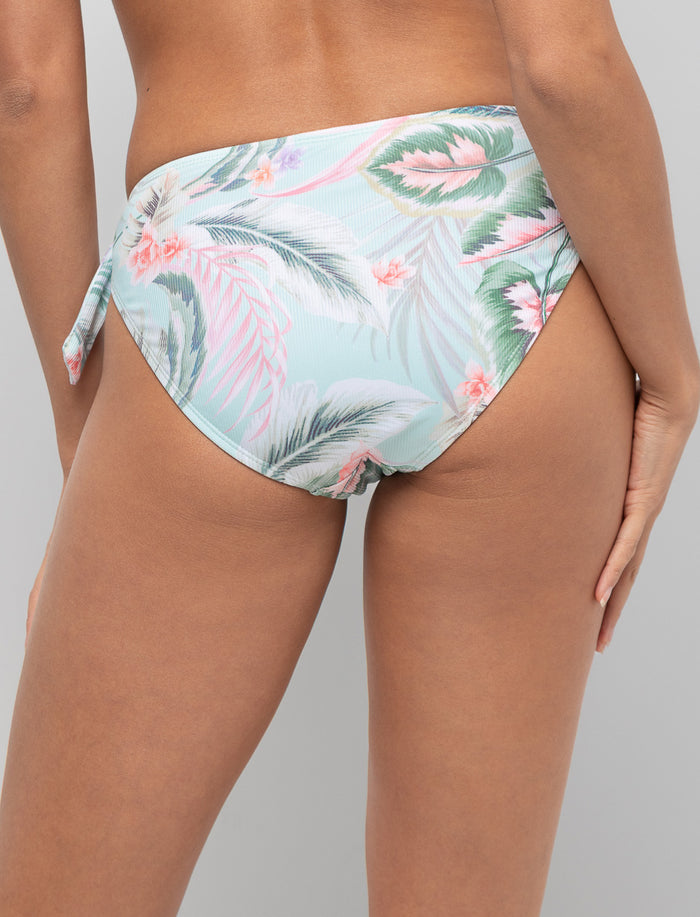 Bas de bikini taille haute noué