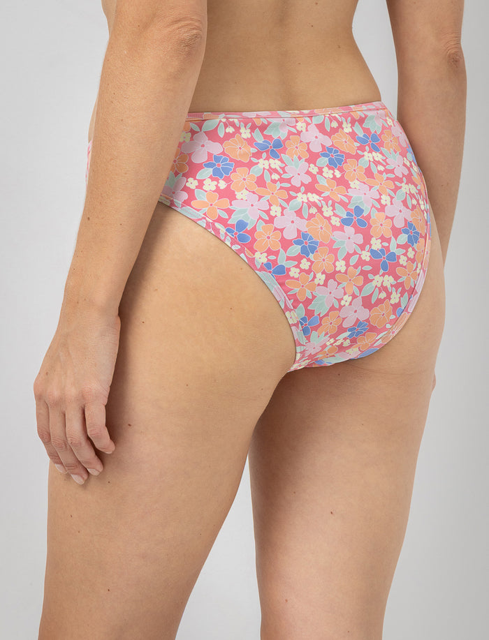 Bas de maillot fleuri