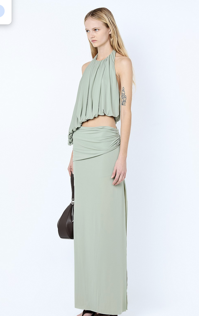 Bec and Bridge Cadence Racer Maxi Dress - Pistachio