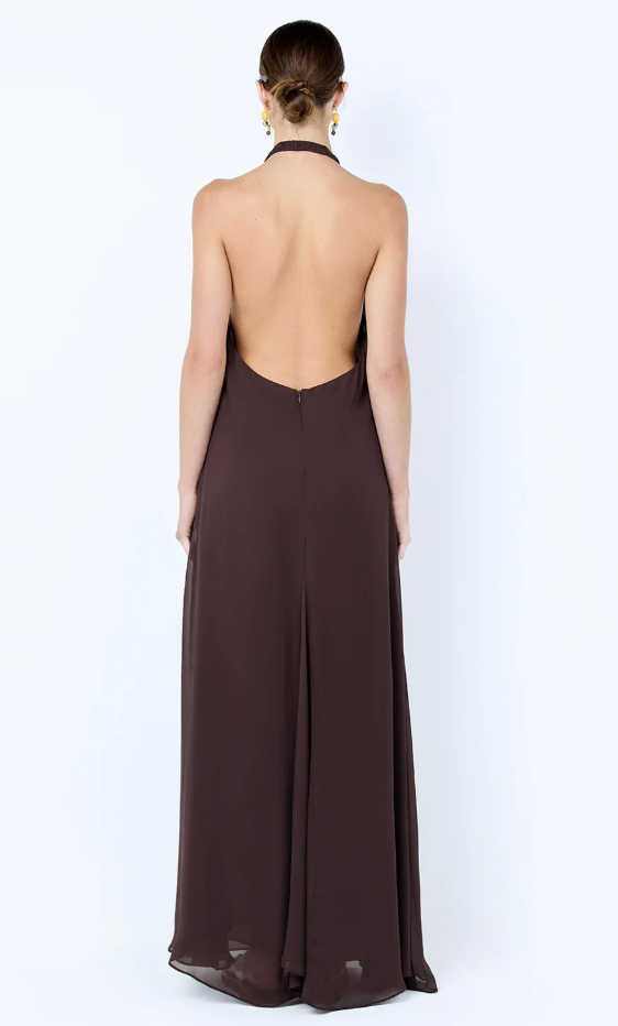 Bec and Bridge Sabrina Trapeze dress - Dark Chocolate