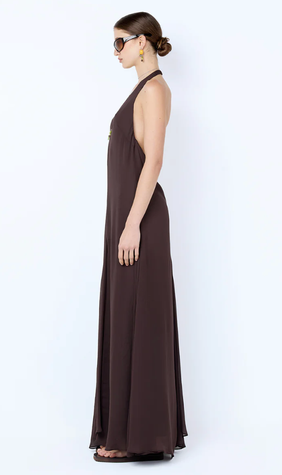 Bec and Bridge Sabrina Trapeze dress - Dark Chocolate