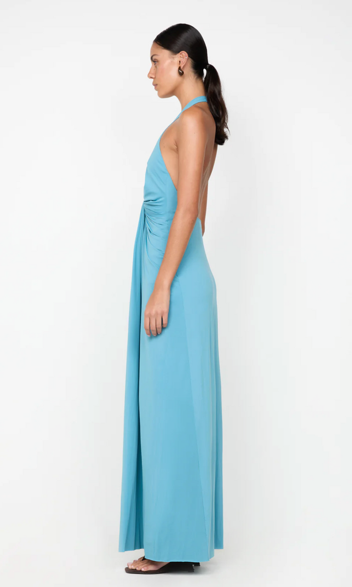 Bec and Bridge Tillie Drape Maxi Dress - Deep Seafoam