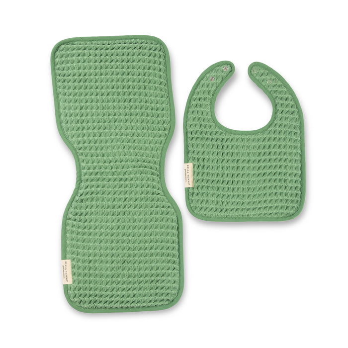 Bib + Burp Baby Set - Greige Goods