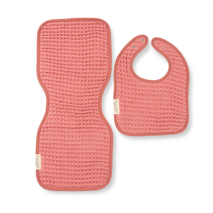 Bib + Burp Baby Set - Greige Goods