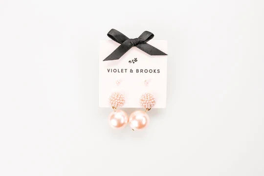 Blair Pearl Earring Duet - Greige Goods