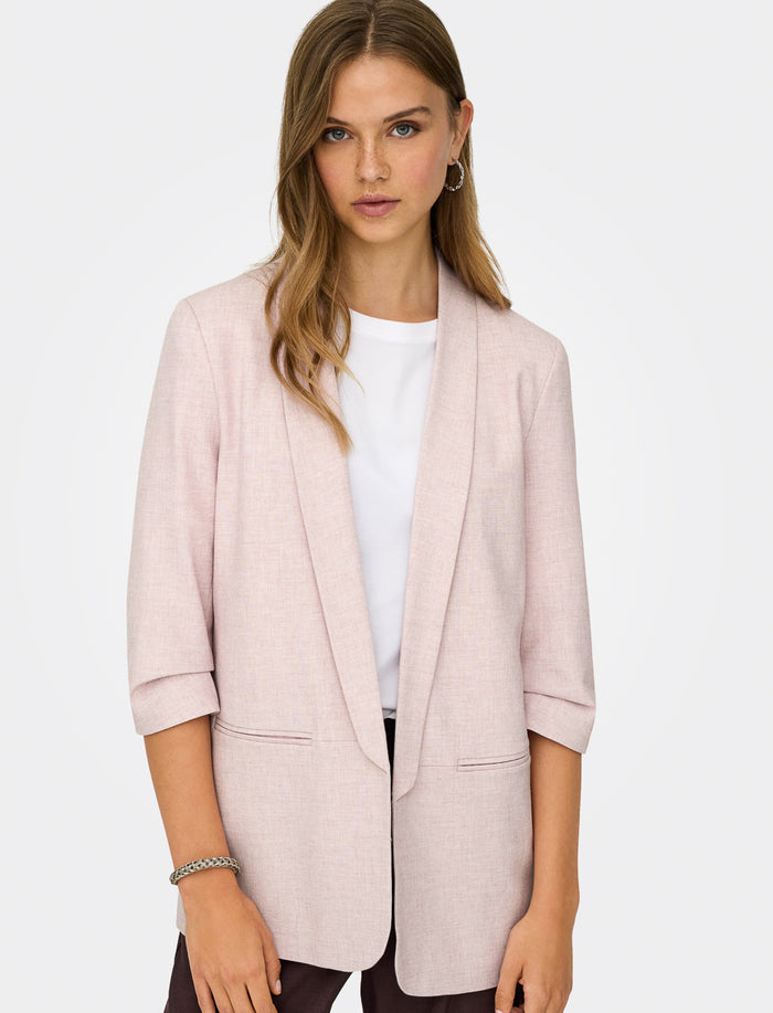 Blazer à manches 3/4
