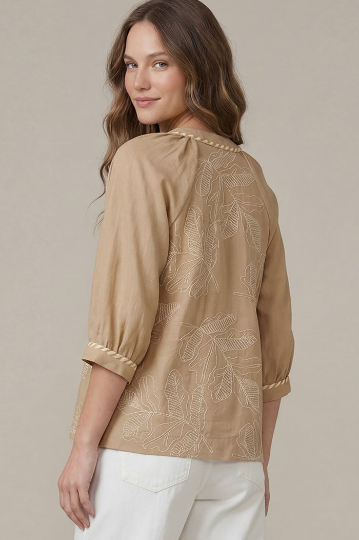Blossom Stitch Blouse