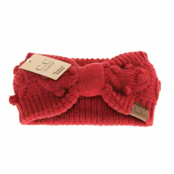 Bobble Knit Headband - Greige Goods