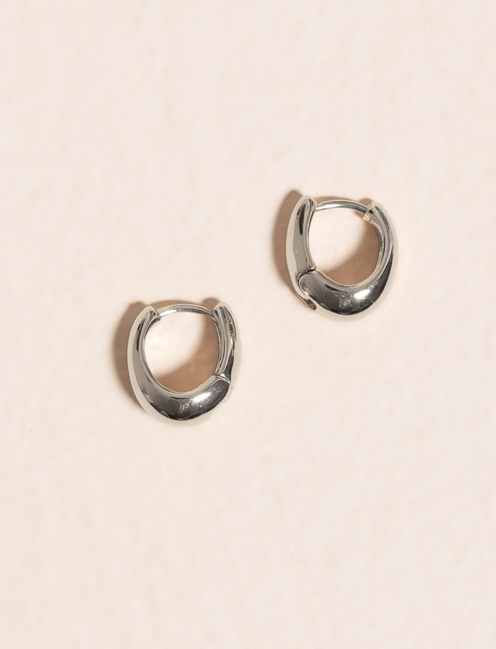 Boucles d'oreilles anneaux dormeuses