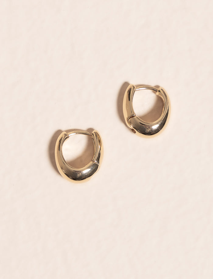 Boucles d'oreilles anneaux dormeuses