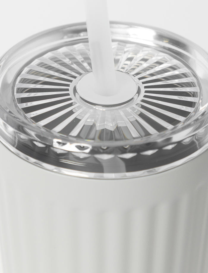Bouteille texturée en acier inoxydable