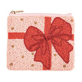 Bow Beaded Pouch
