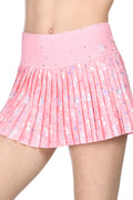 Bow Era Pleated Skirt in Chloe Pink