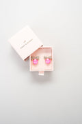 Bow Tie Crystal Post Earring - Greige Goods