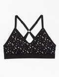 Bralette sans coutures à bretelles croisées
