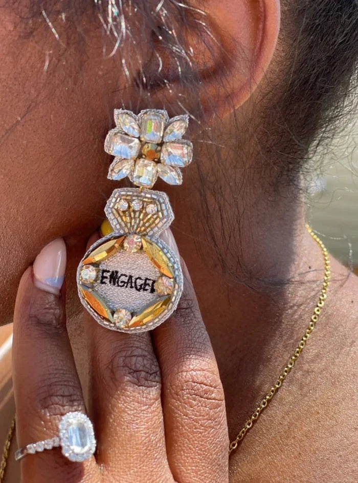 Bride Tribe Earring - Greige Goods