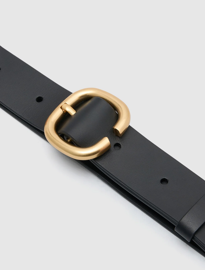 Camilla and Marc Brody Belt - Black/Gold