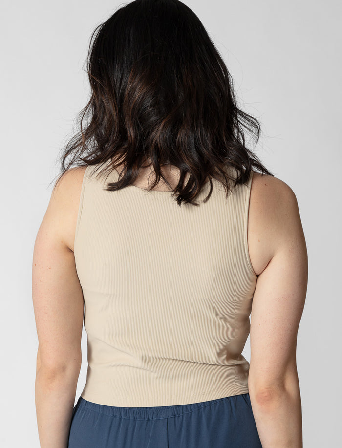 Camisole ajustée à col en V