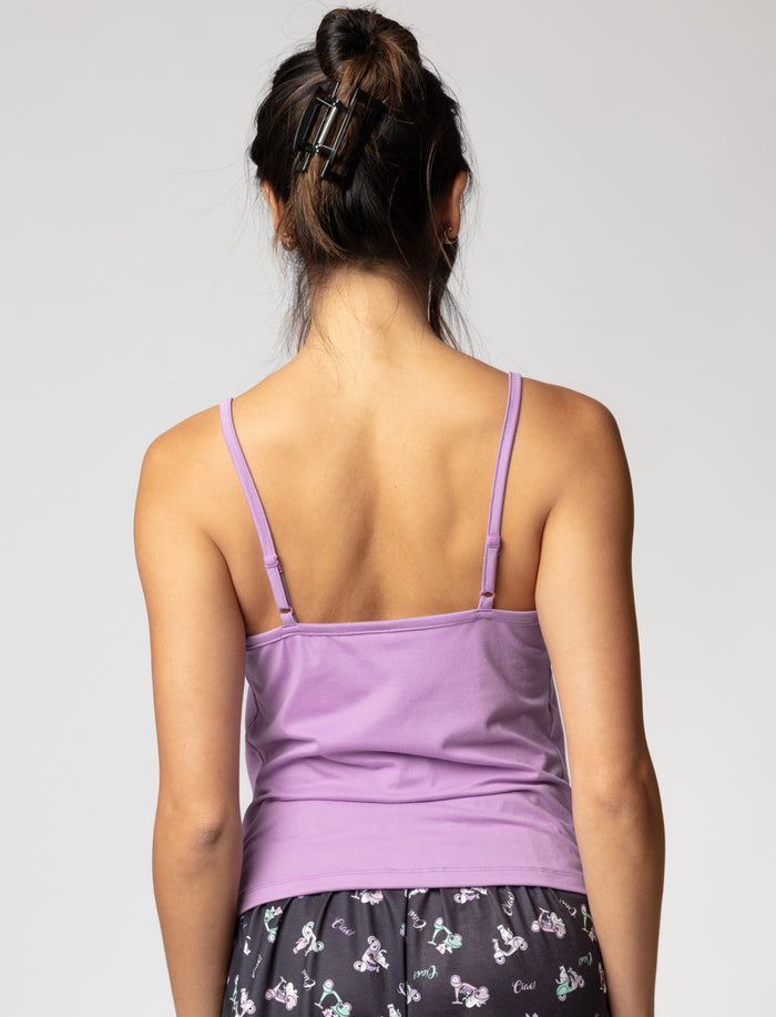 Camisole de pyjama à bretelles fines