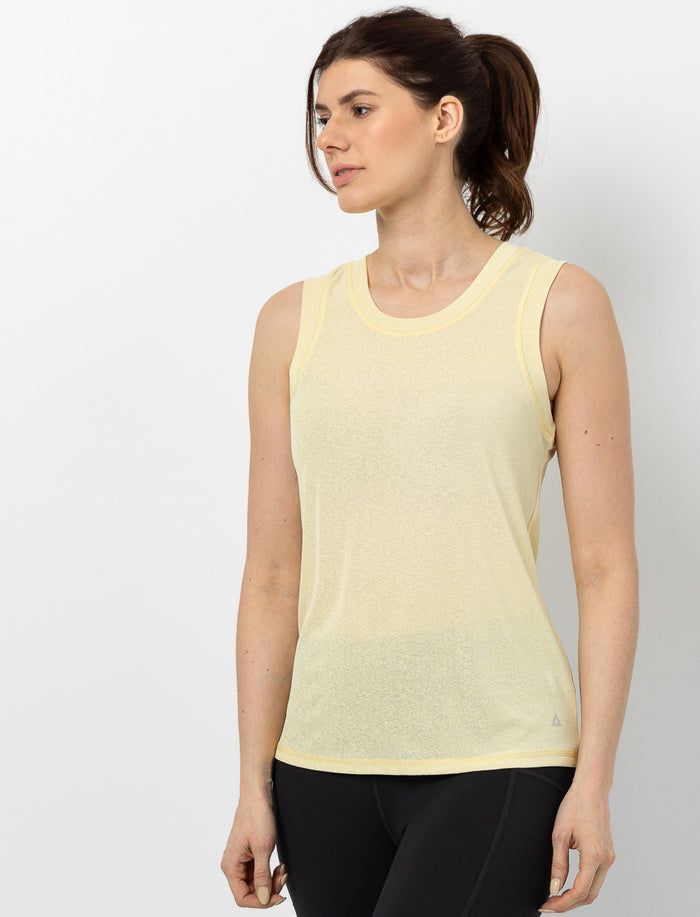 Camisole de sport à col rond