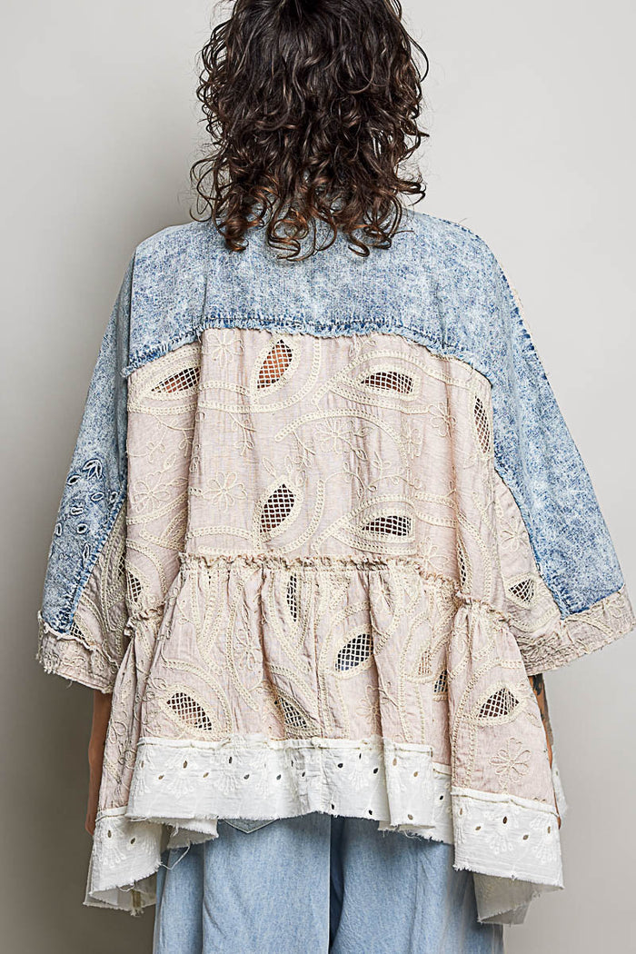 Canyon Lace Denim Jacket