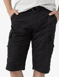 Capri à poches cargo et ceinture