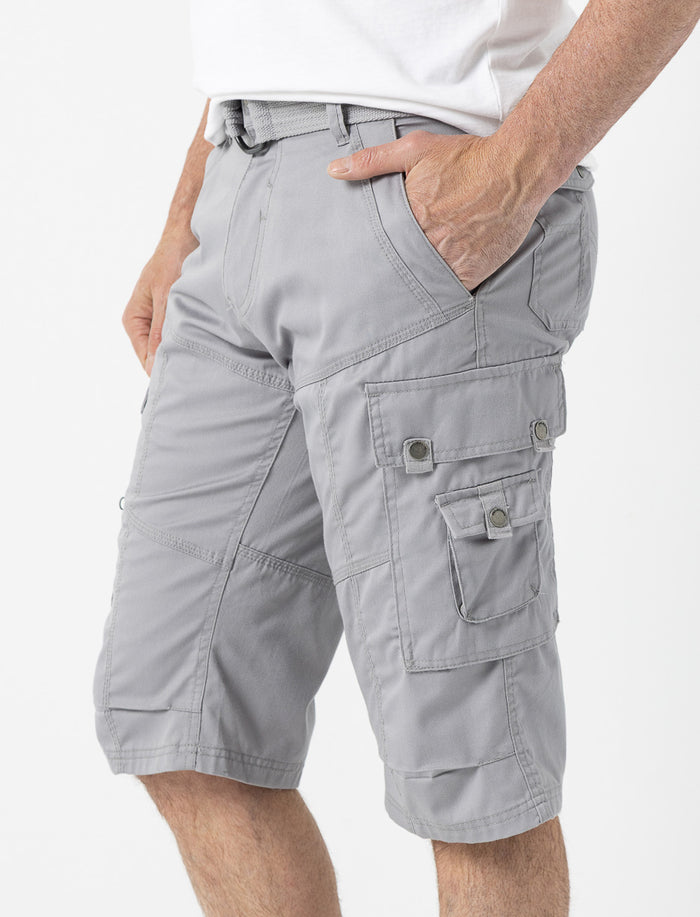 Capri à poches cargo et ceinture