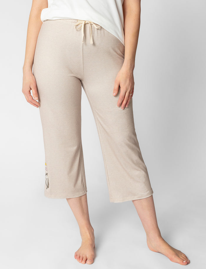 Capri de pyjama à motifs