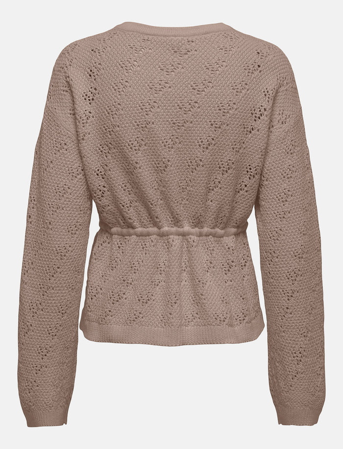 Cardigan en tricot à boutons cœur