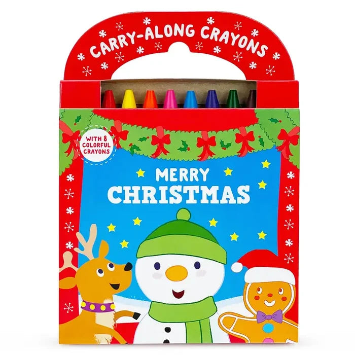 Carry Along Christmas Crayons - Greige Goods