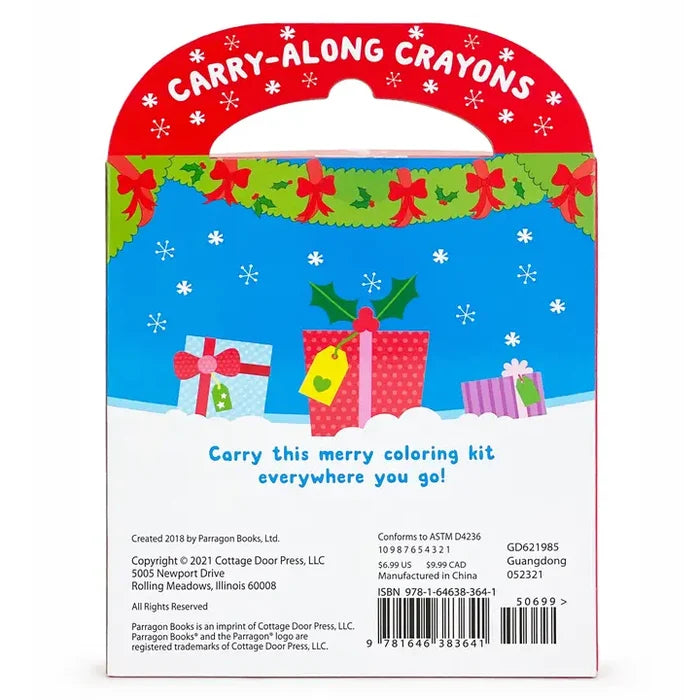 Carry Along Christmas Crayons - Greige Goods