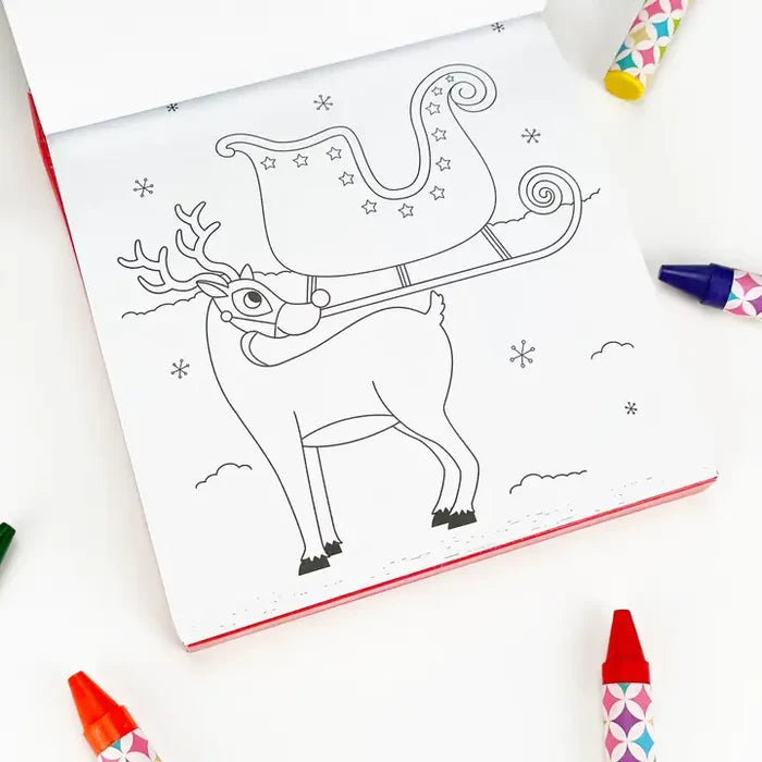 Carry Along Christmas Crayons - Greige Goods