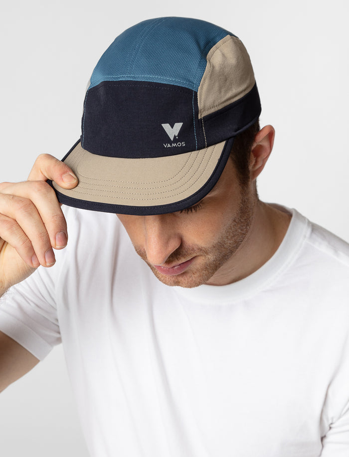 Casquette à blocs de couleurs