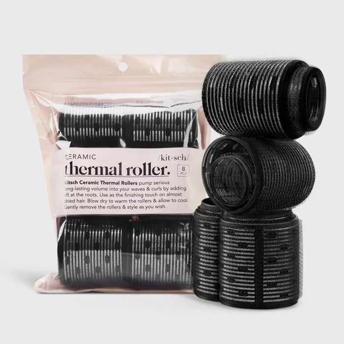 Ceramic Hair Rollers - Greige Goods