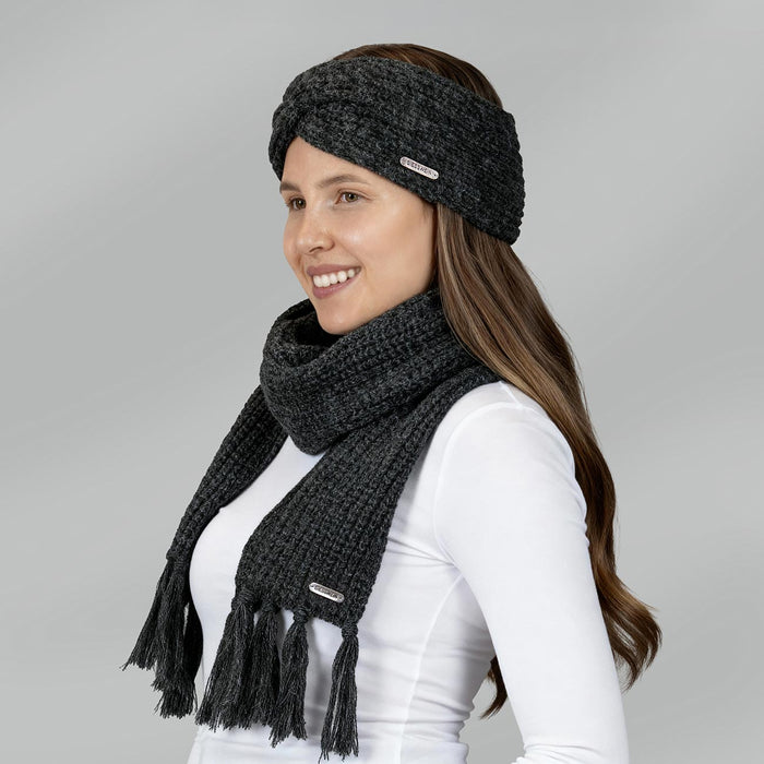 Giesswein Schal Weisseck - anthracite 019