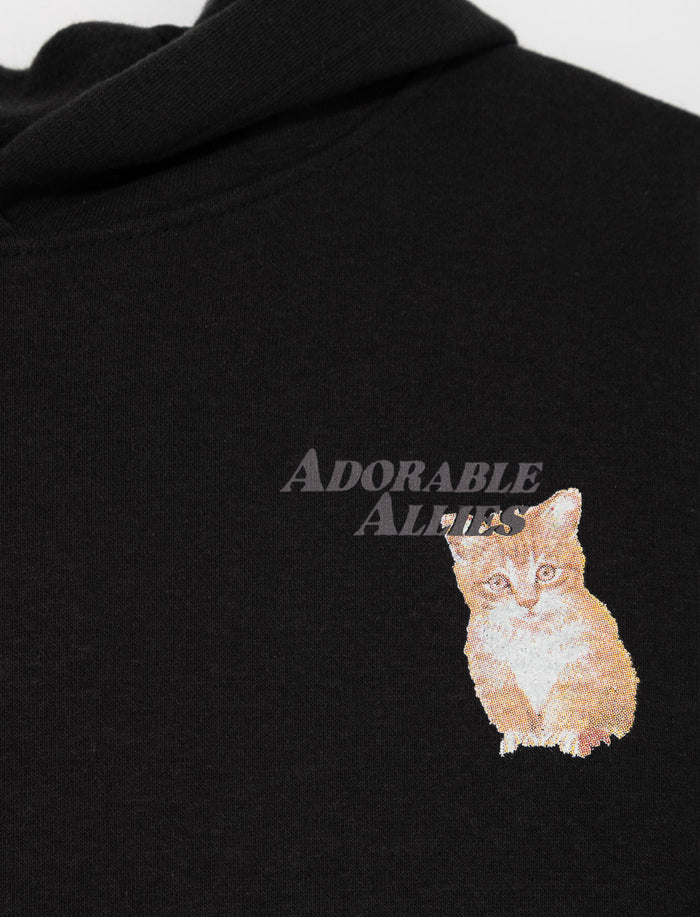 Chandail à capuchon avec imprimé animal au dos
